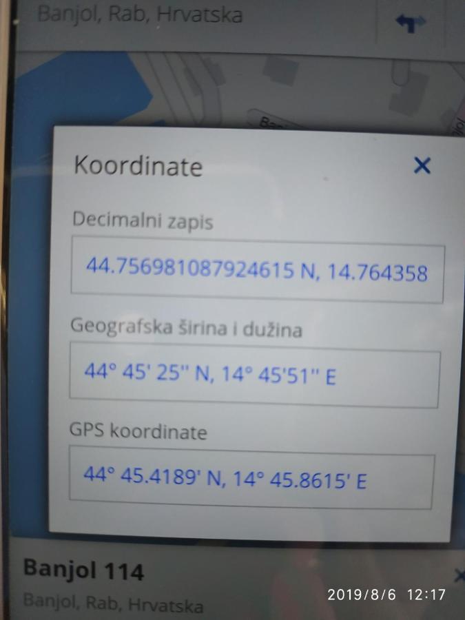 Apartmani Ivic Paka Rab Banjol Dış mekan fotoğraf